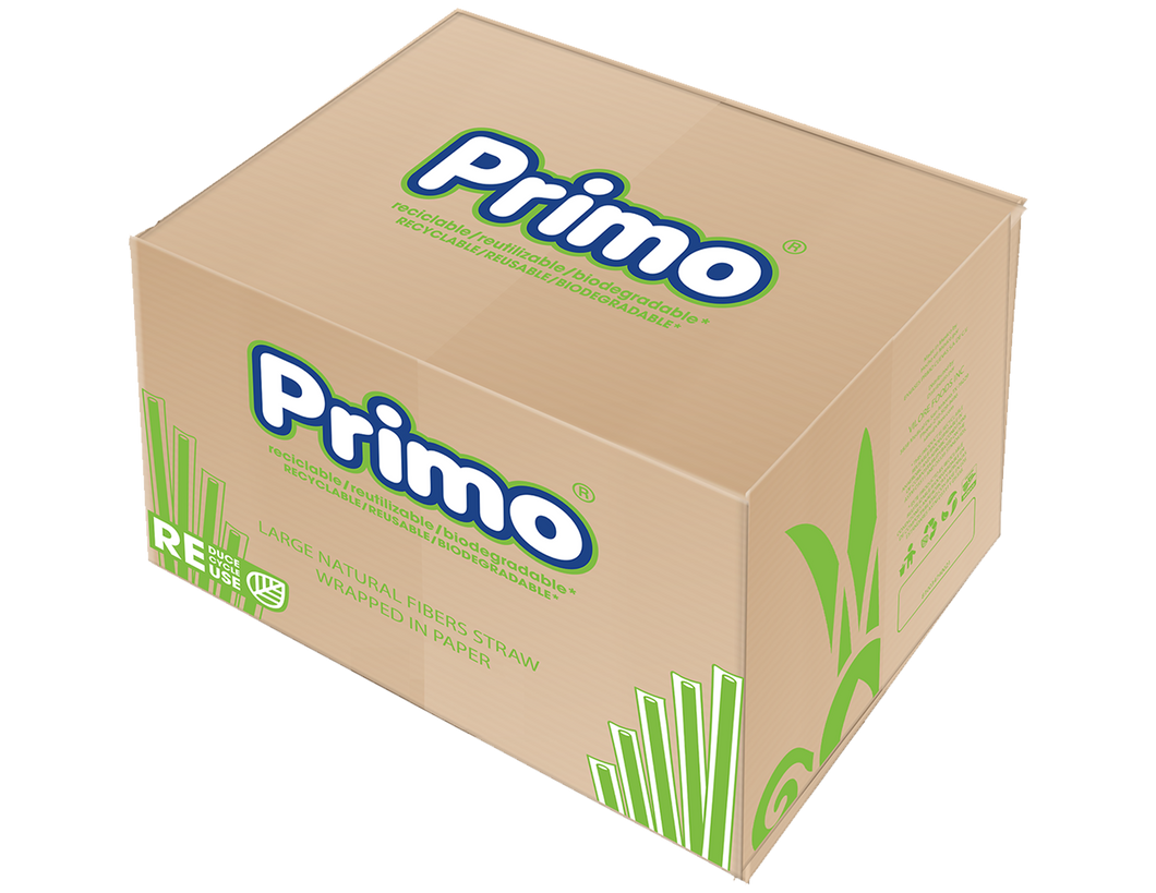 Primo Earth Agave Fiber Straws, 10